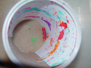 shake and paint fun